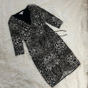 London Times Wrap Dress Size 10